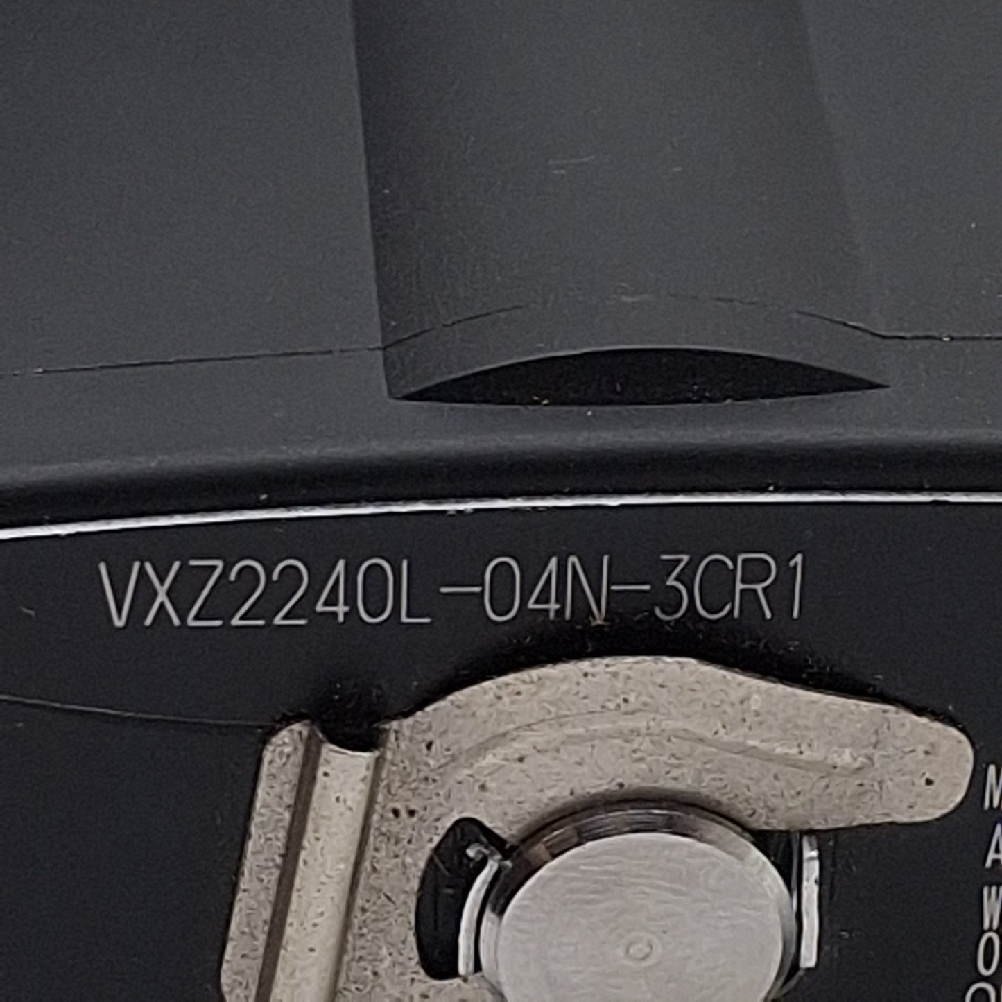 Used SMC VXZ2240L-04N-3CR1 Solenoid Valve, 2-Way NO, 1/2in NPT, 1MPa, 110/120VAC Coil