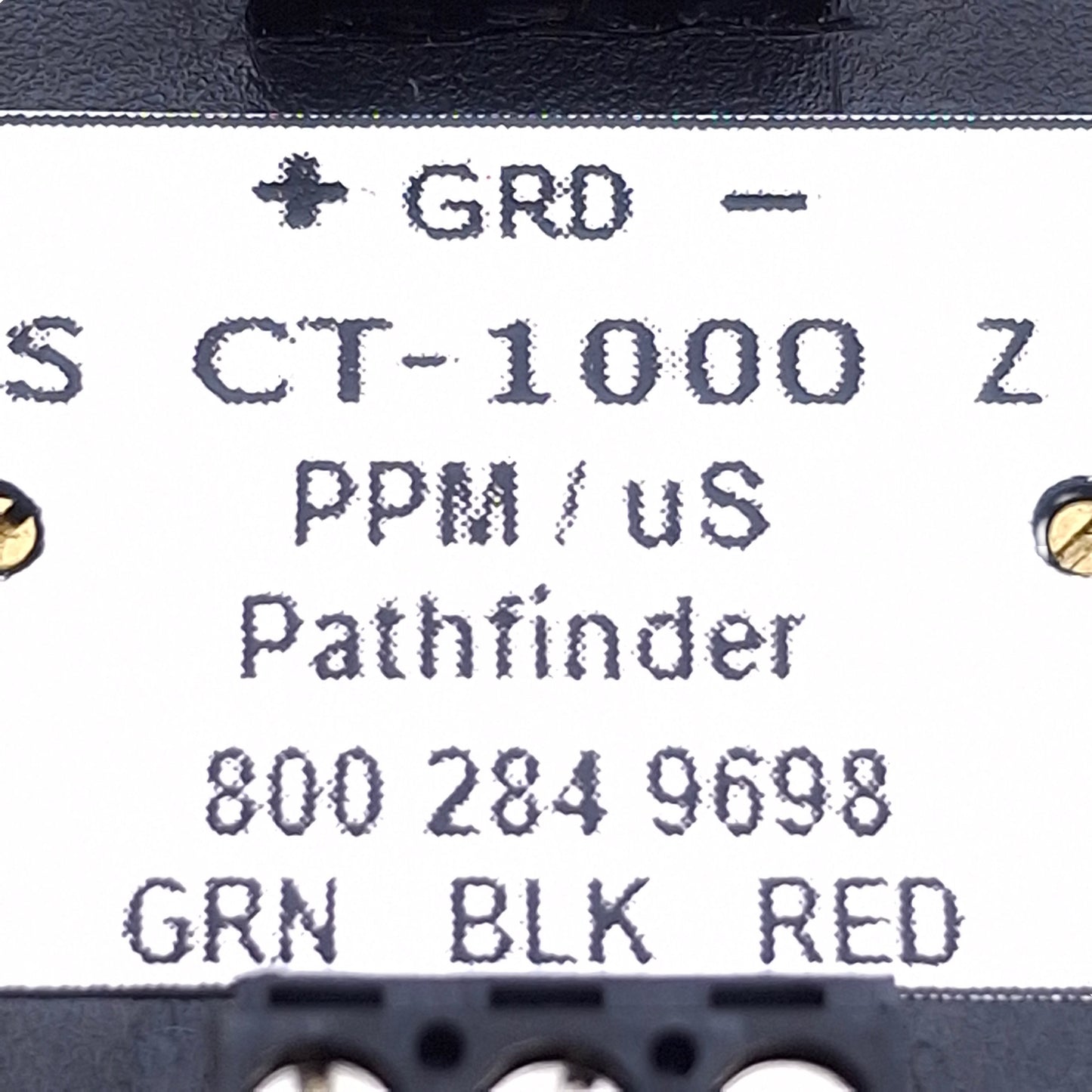 Used Pathfinder CT-1000 Conductivity Transmitter 12-36VDC, 4-20mA/1-5VDC Out