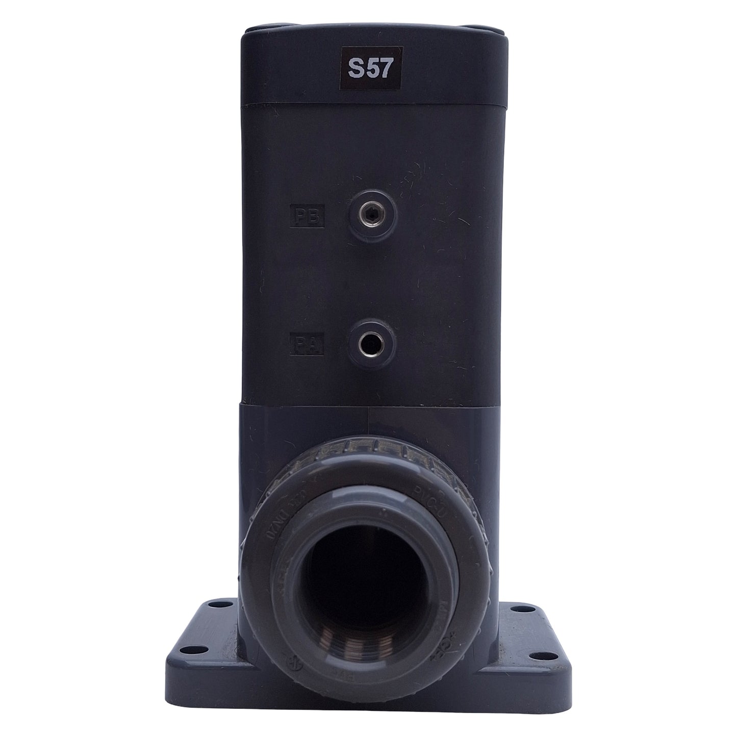 Used SMC LVP60-20A2 Air Operated Valve 22mm Orifice, NC, 26mm Tube OD, M5x0.8 Thread