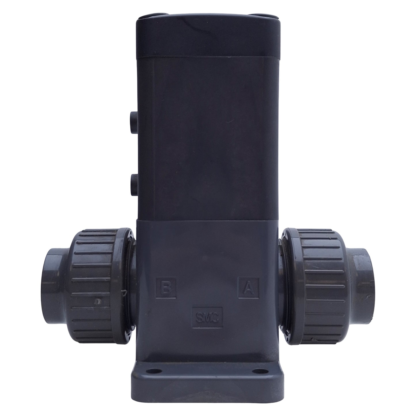 Used SMC LVP60-20A2 Air Operated Valve 22mm Orifice, NC, 26mm Tube OD, M5x0.8 Thread