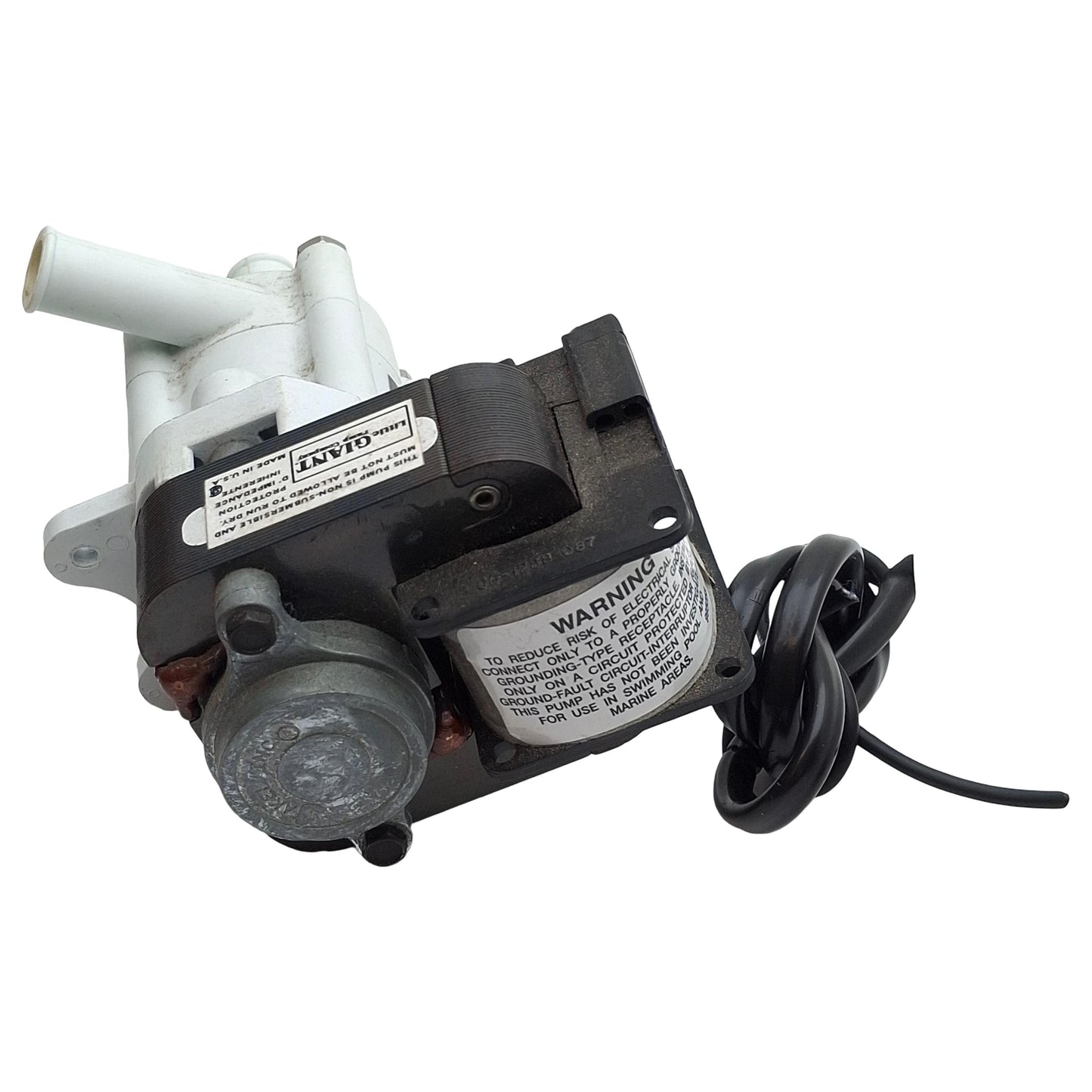 Used Little Giant 588001 1-AA-MD Magnetic Drive Pump, 1-Phase, 115VAC, ø1/2in Hose