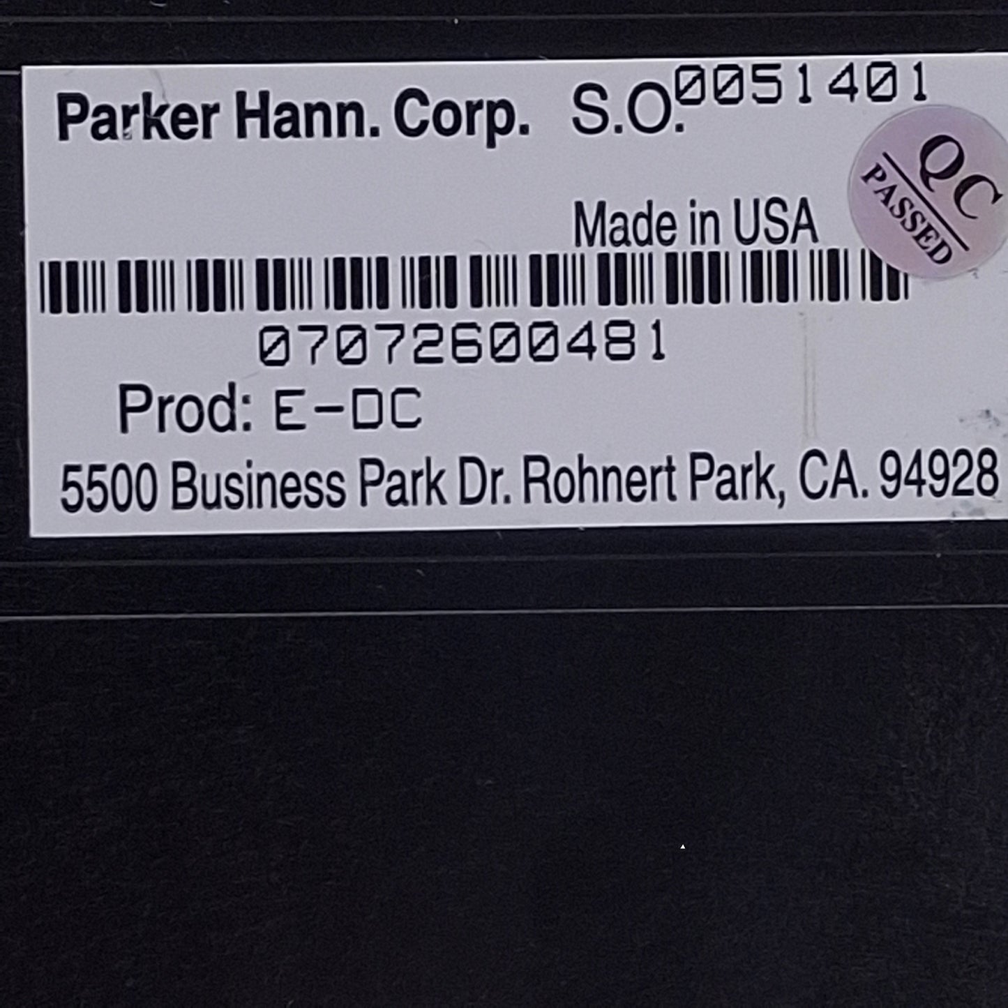 Used Parker E-DC E-Series Microstepping Drive 2-Phase 0.2-4.8A, 0.2mH–80mH, 24-48VDC
