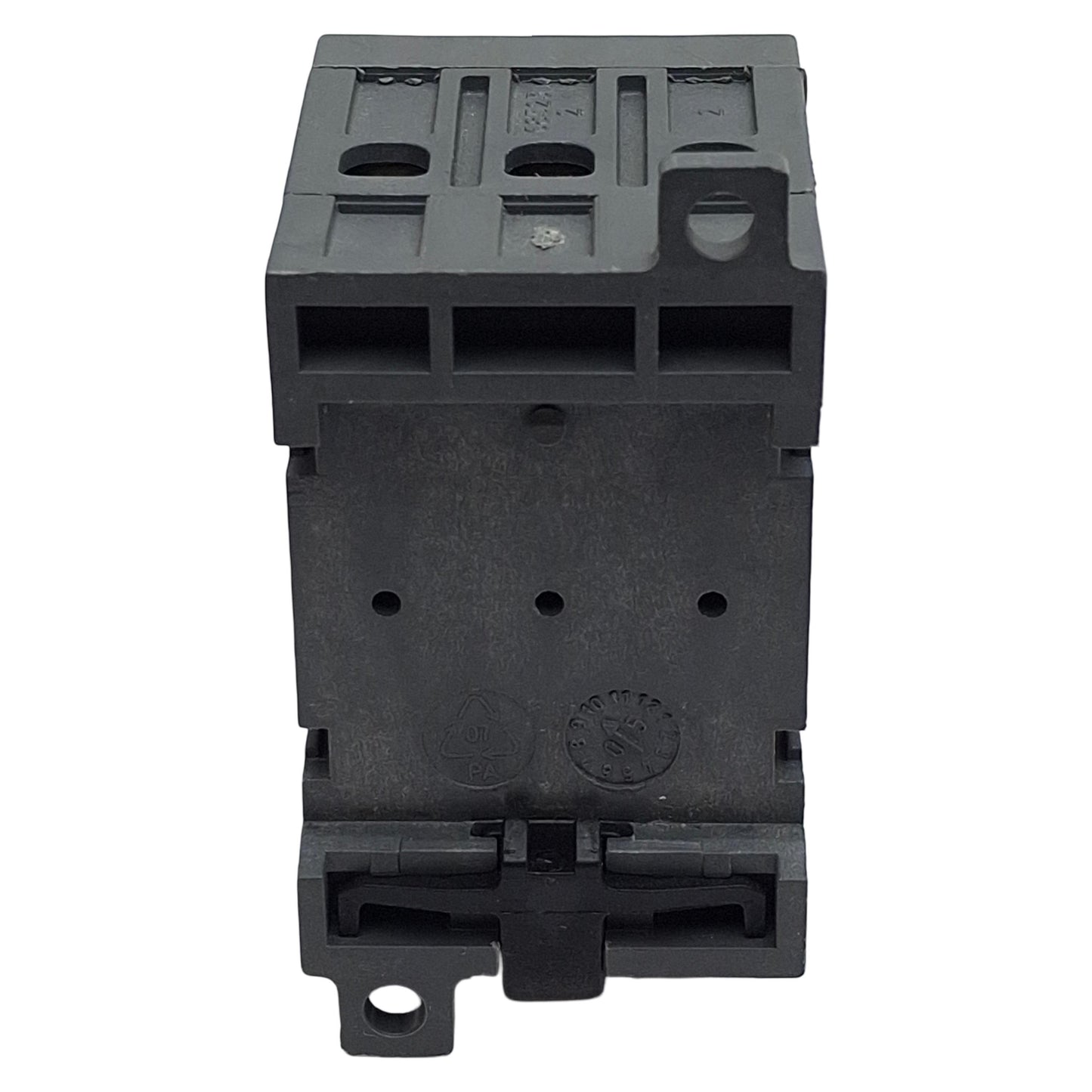 Used ABB OT32E3 Disconnect Switch, 3-Pole, 40A 600VAC, DIN Rail Mount, 6in Extension