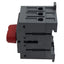 Used ABB OT32E3 Disconnect Switch, 3-Pole, 40A 600VAC, DIN Rail Mount, 6in Extension