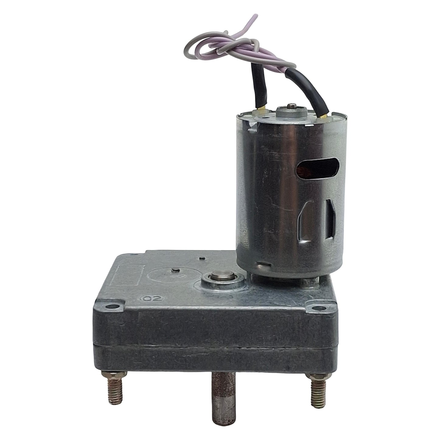 Used Molon CHM-1209-4M Permanent Magnet Gearmotor 12VDC, 40in-lbs, 9rpm, 0.62in Shaft