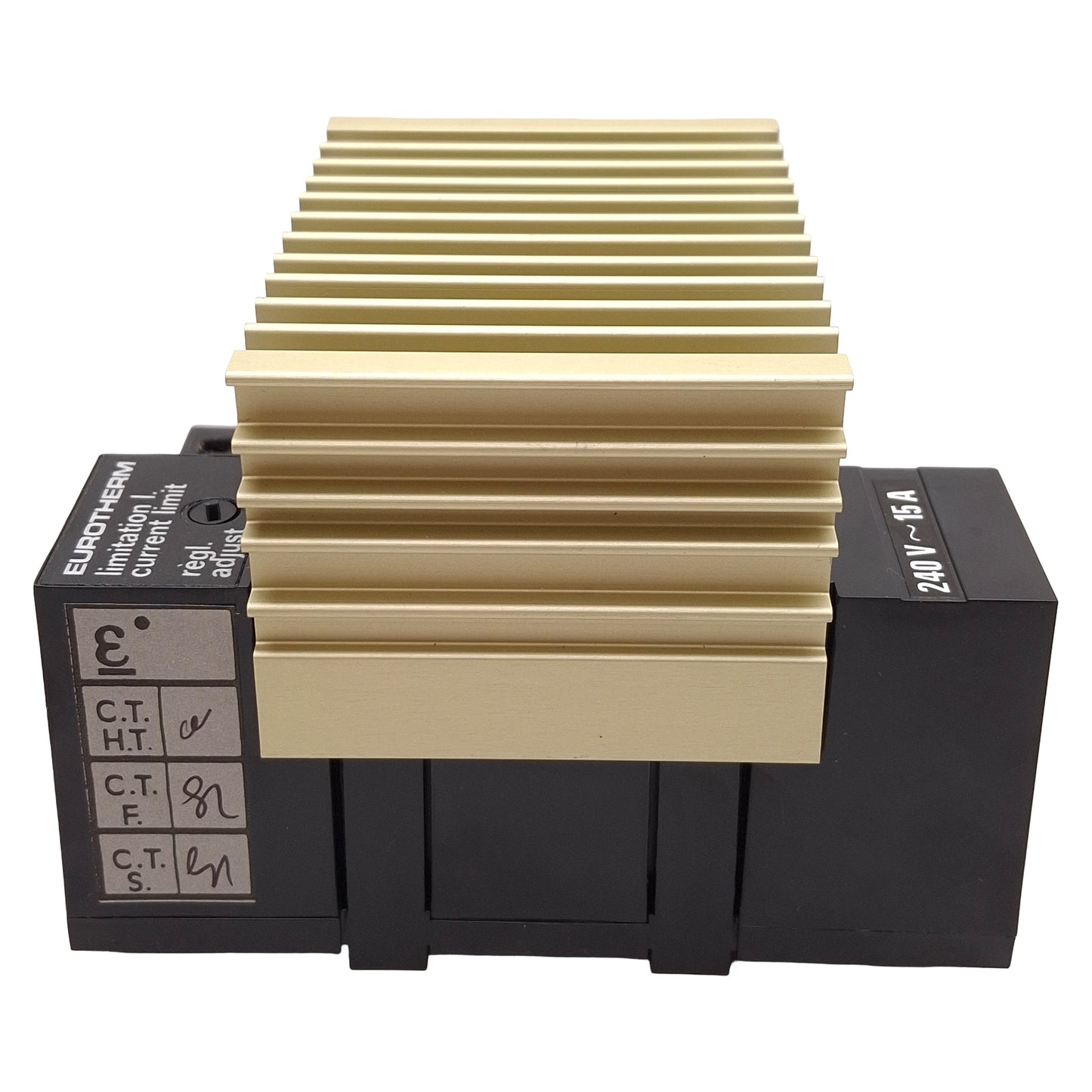 Used Eurotherm 425A/15A/240V/110V120/4MA20/PA/ENG/CL/00 Eurocube Thyristor Unit, 15A