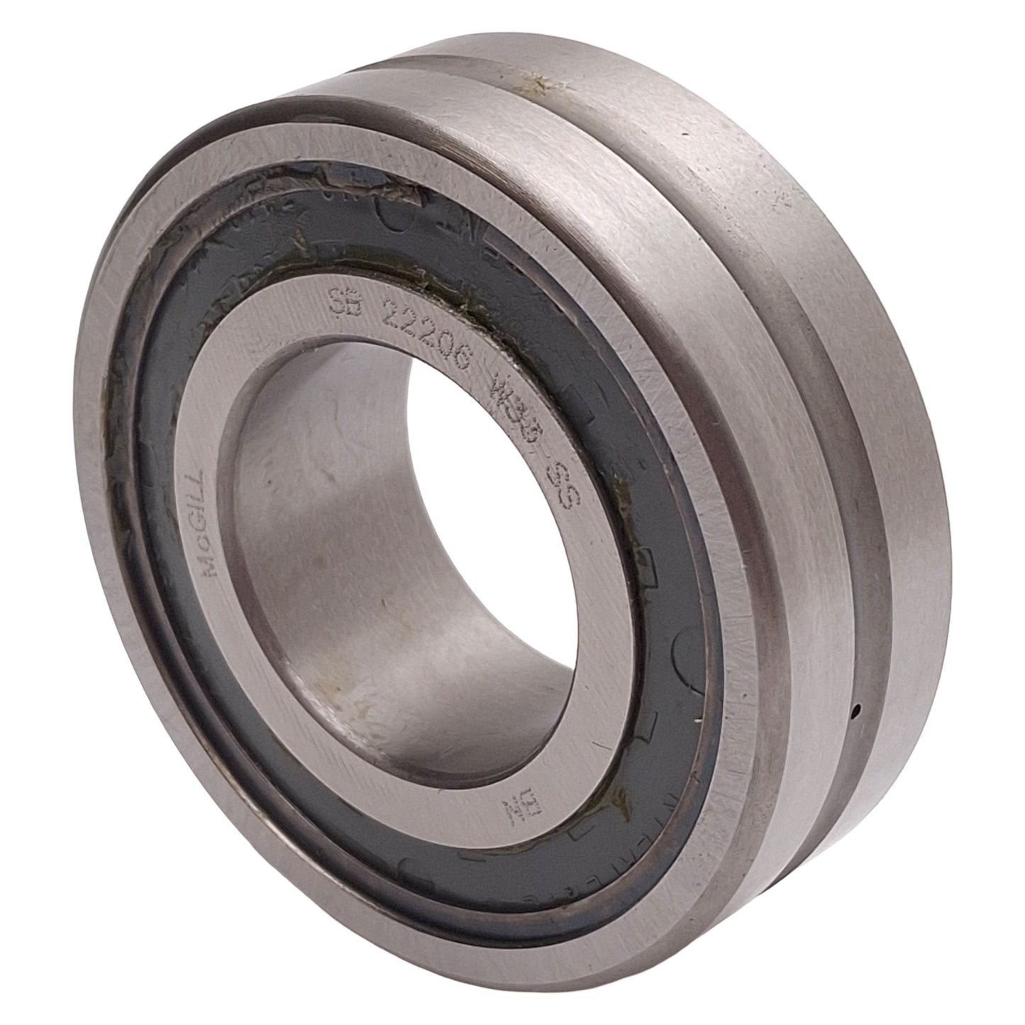 New McGill SB 22206 W33 SS Spherical Roller Bearing, ø30mm ID, ø62mm OD, 20mm Width