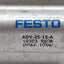 New Festo ADV-25-15-A Pneumatic Cylinder ø25mm Bore, 15mm Stroke, M5 G1/8in, 10bar
