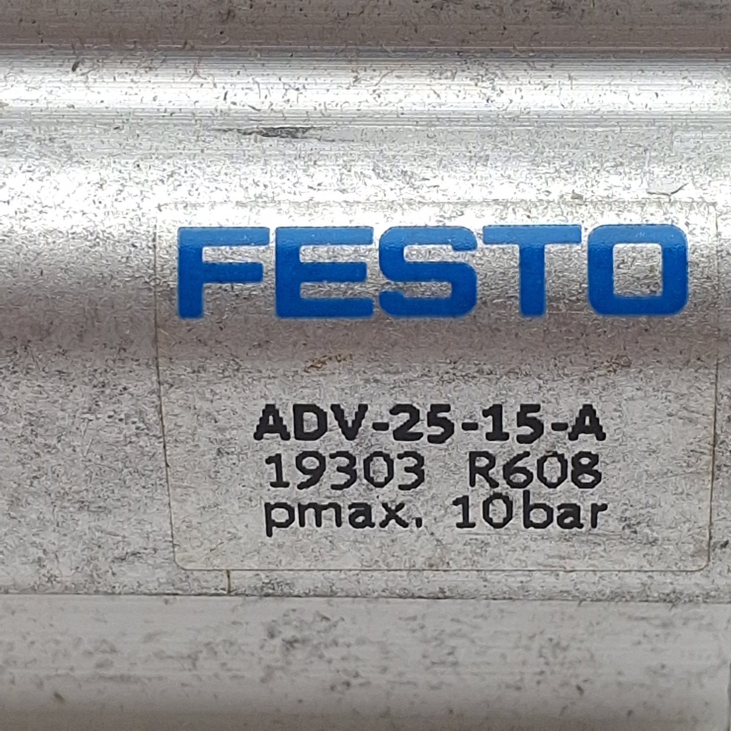 New Festo ADV-25-15-A Pneumatic Cylinder ø25mm Bore, 15mm Stroke, M5 G1/8in, 10bar