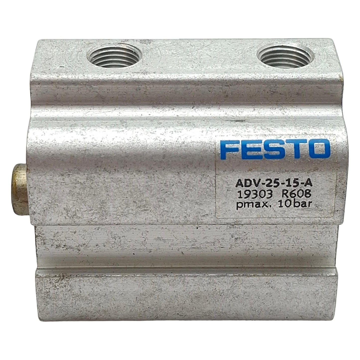New Festo ADV-25-15-A Pneumatic Cylinder ø25mm Bore, 15mm Stroke, M5 G1/8in, 10bar