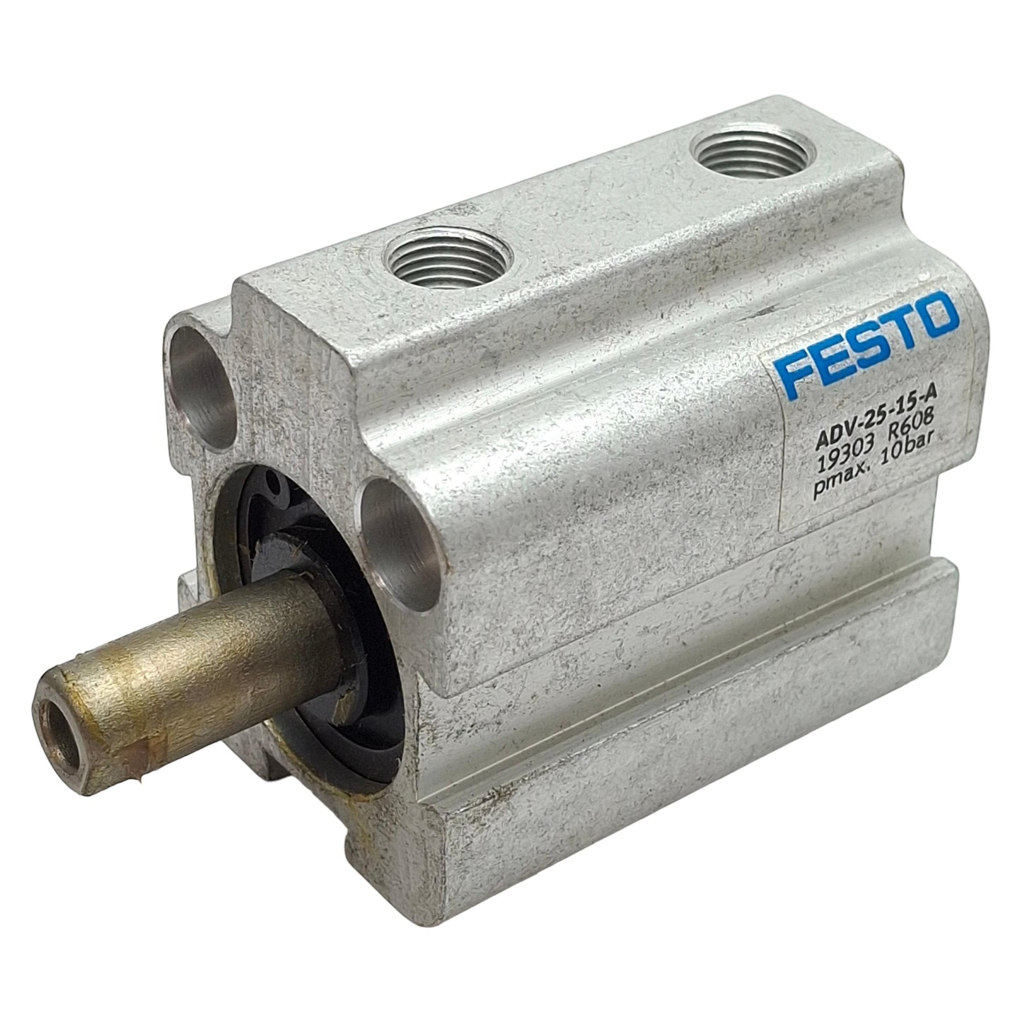 New Festo ADV-25-15-A Pneumatic Cylinder ø25mm Bore, 15mm Stroke, M5 G1/8in, 10bar