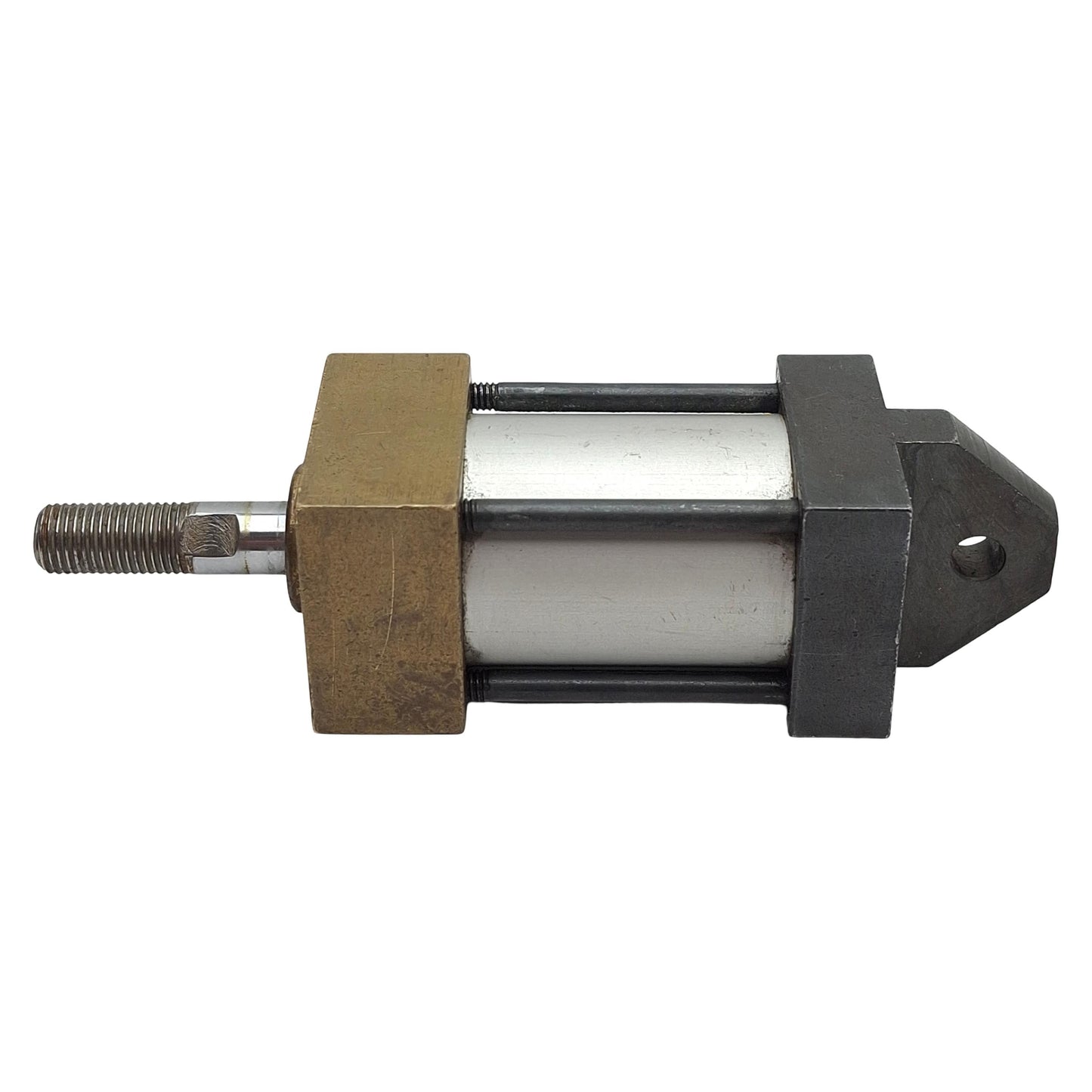 Used Mosier TC-3/8 1-1/8X1 Pneumatic Cylinder, ø1-1/8in Bore, 1in Stroke, 1/8in NPT