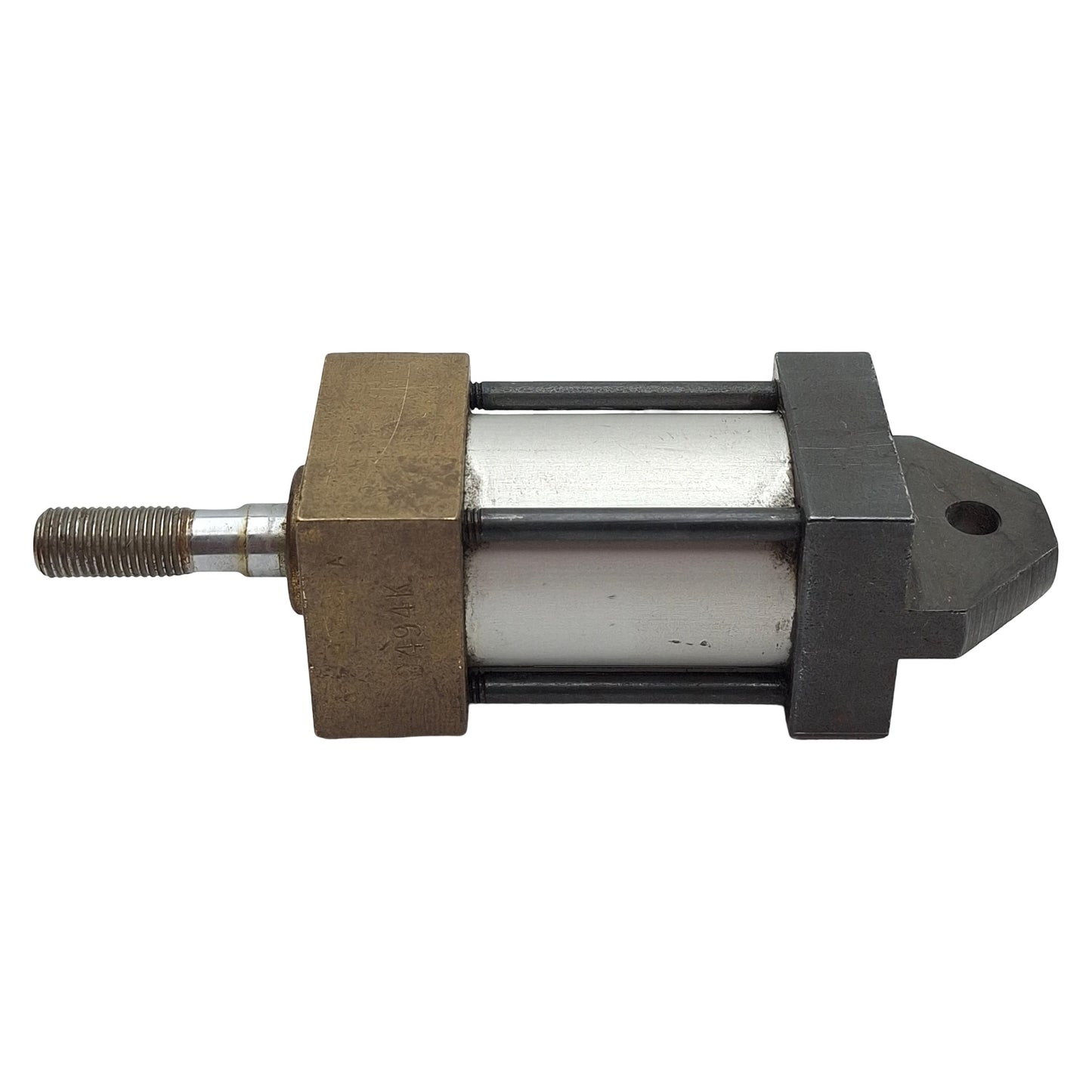 Used Mosier TC-3/8 1-1/8X1 Pneumatic Cylinder, ø1-1/8in Bore, 1in Stroke, 1/8in NPT