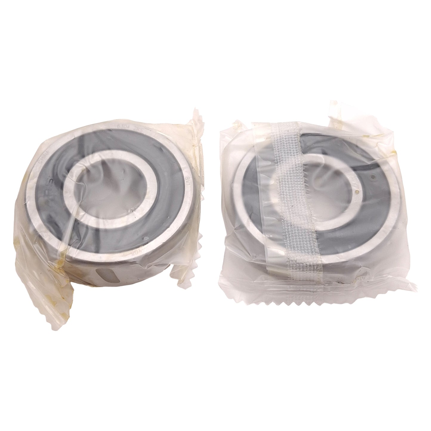 Used Lot of 2 Timken 6304-2RS Ball Bearing, ø20mm ID, ø52mm OD, 15mm Width, 7800N