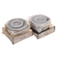 Used Lot of 2 Timken 6304-2RS Ball Bearing, ø20mm ID, ø52mm OD, 15mm Width, 7800N