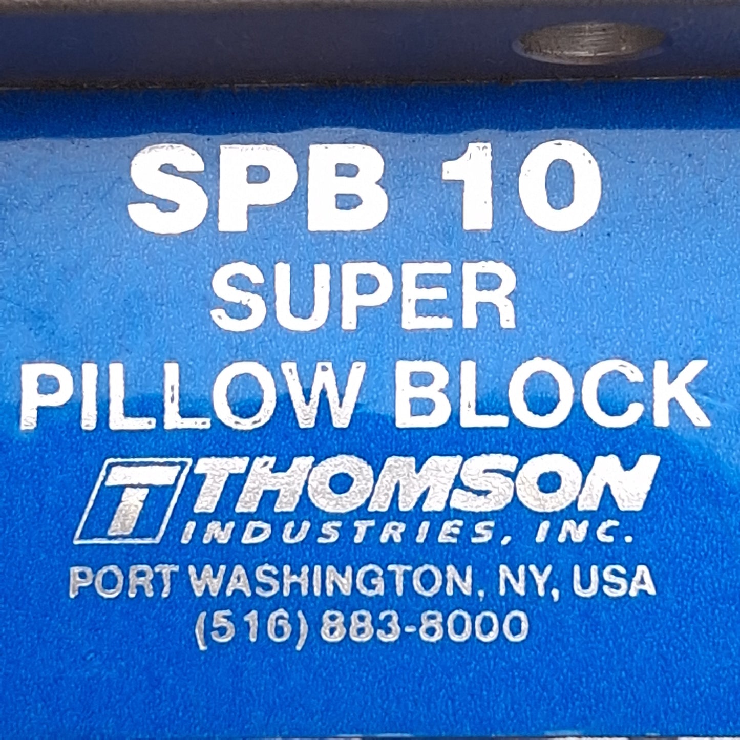 Used Lot of 2 Thomson SPB10 Super Ball Bearing Bushing Pillow Block, ø0.625in Bore