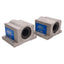 Used Lot of 2 Thomson SPB10 Super Ball Bearing Bushing Pillow Block, ø0.625in Bore