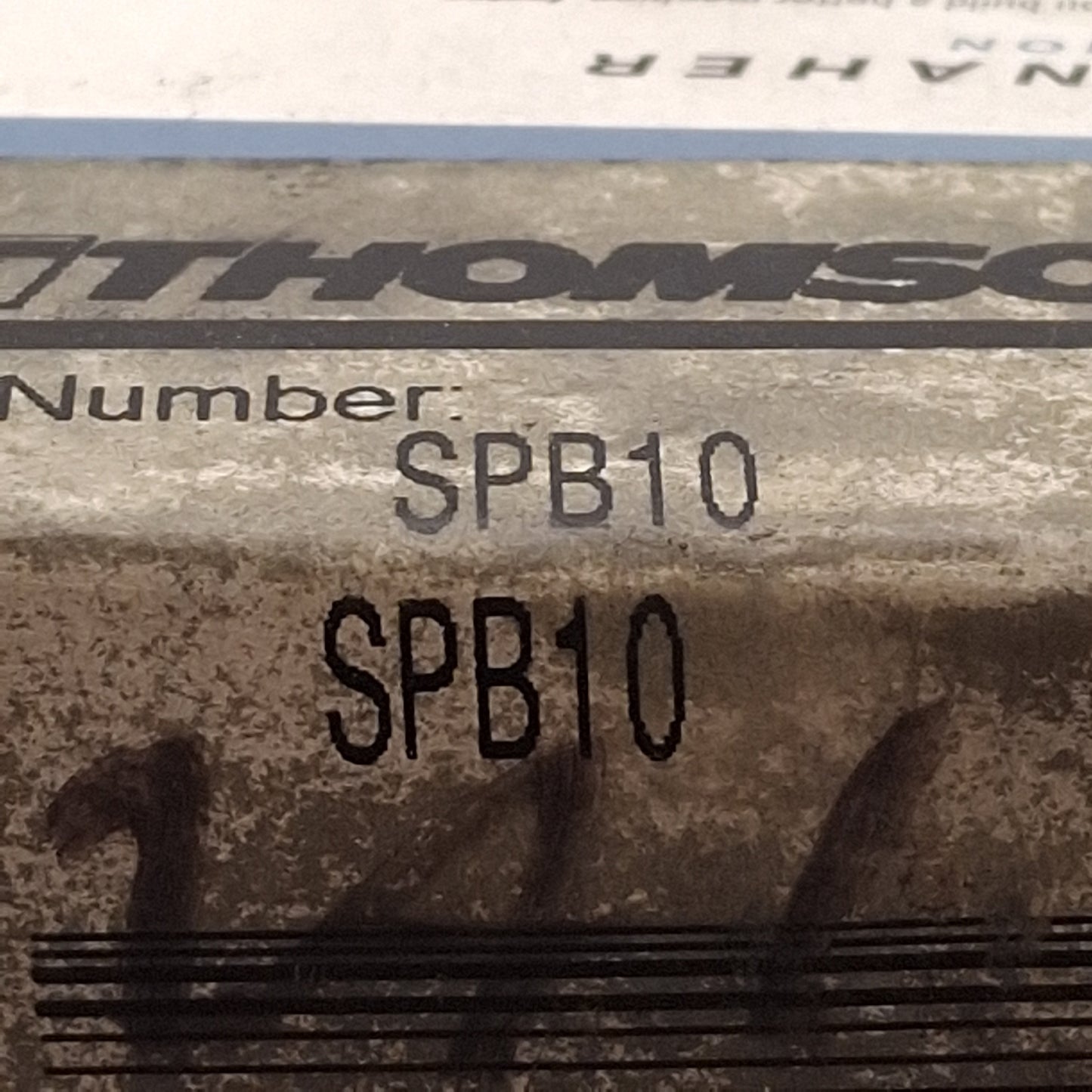 New Thomson SPB 10 Super Ball Bushing Linear Bearing Pillow Block, ø0.625in Bore