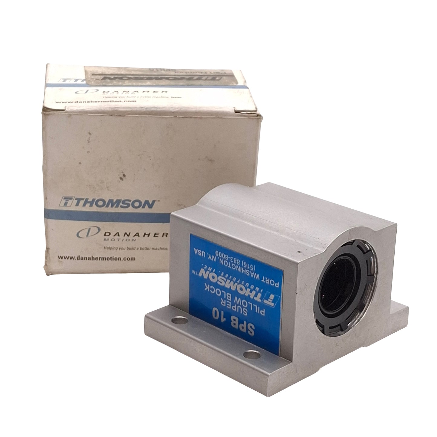 New Thomson SPB 10 Super Ball Bushing Linear Bearing Pillow Block, ø0.625in Bore