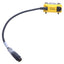 Used Banner QS18EN6CV45Q Photoelectric Sensor NPN, 43mm Range, 10-30VDC, 4-Pin M8