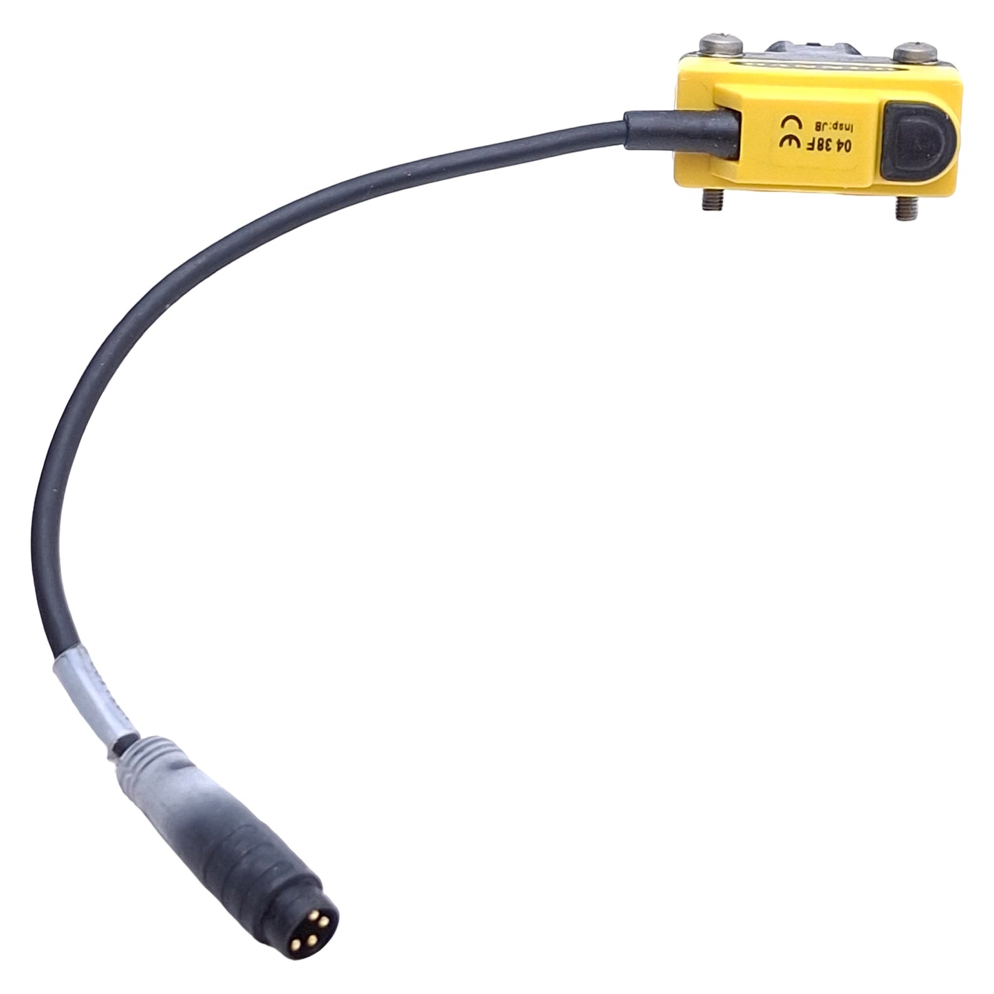 Used Banner QS18EN6CV45Q Photoelectric Sensor NPN, 43mm Range, 10-30VDC, 4-Pin M8
