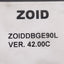 Used Kessler Ellis Products ZOIDDBGE90L Zoid Operator Interface Panel, 28-Key, 230VAC