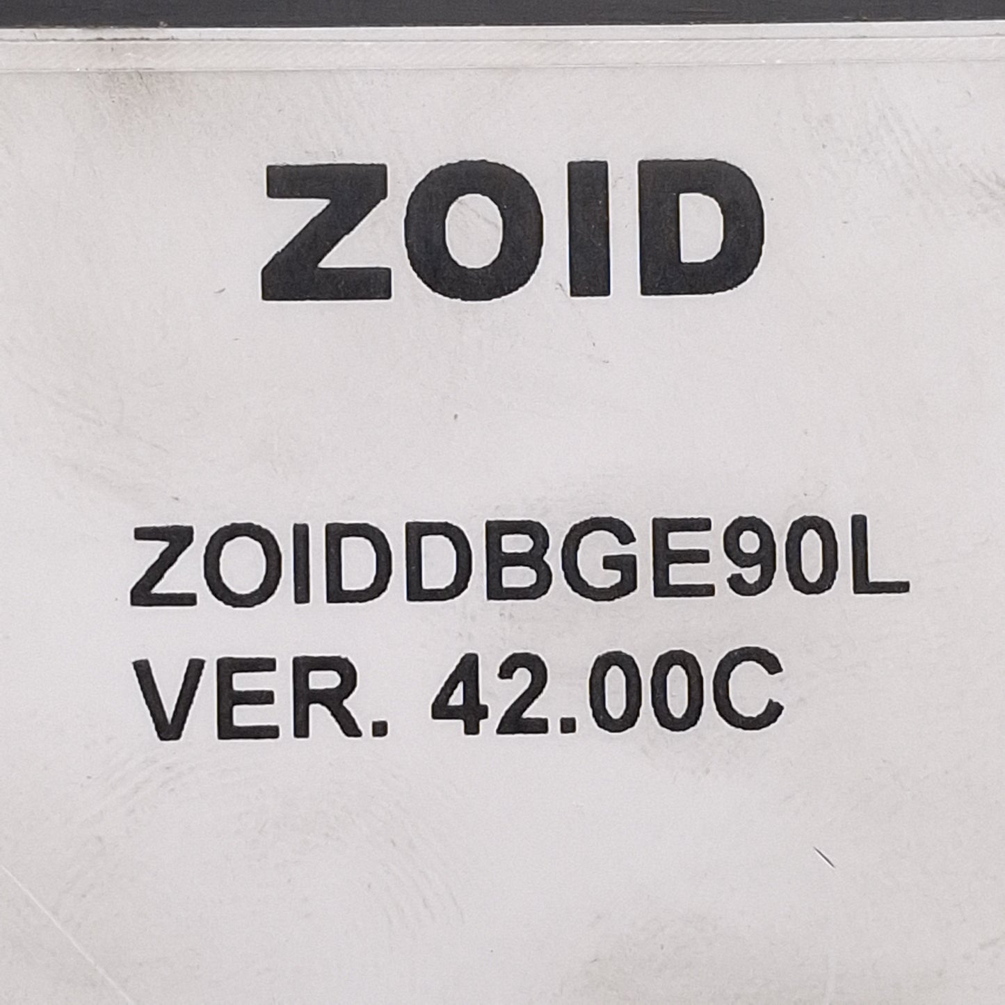 Used Kessler Ellis Products ZOIDDBGE90L Zoid Operator Interface Panel, 28-Key, 230VAC