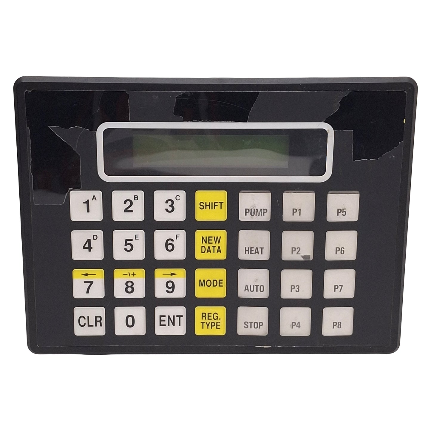 Used Kessler Ellis Products ZOIDDBGE90L Zoid Operator Interface Panel, 28-Key, 230VAC