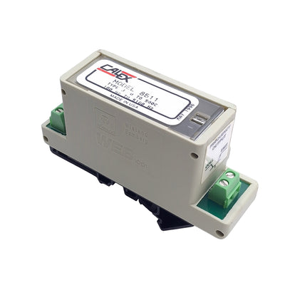 Used Calex Model 8511 Thermocouple Converter, Type J, 100Hz to 5100Hz Output, 24VDC