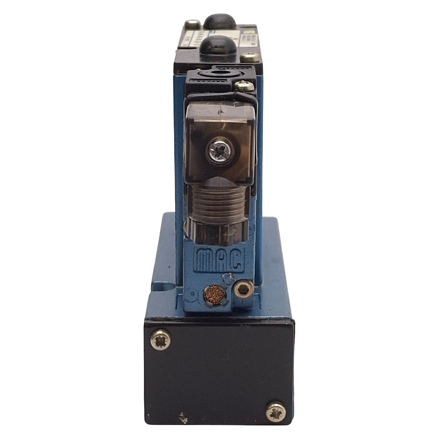 Used Mac 92A-ABA-BAG-DM-DJBJ-1KD Solenoid Valve, 5/2-Way, 20-120psi, 240VAC Coil