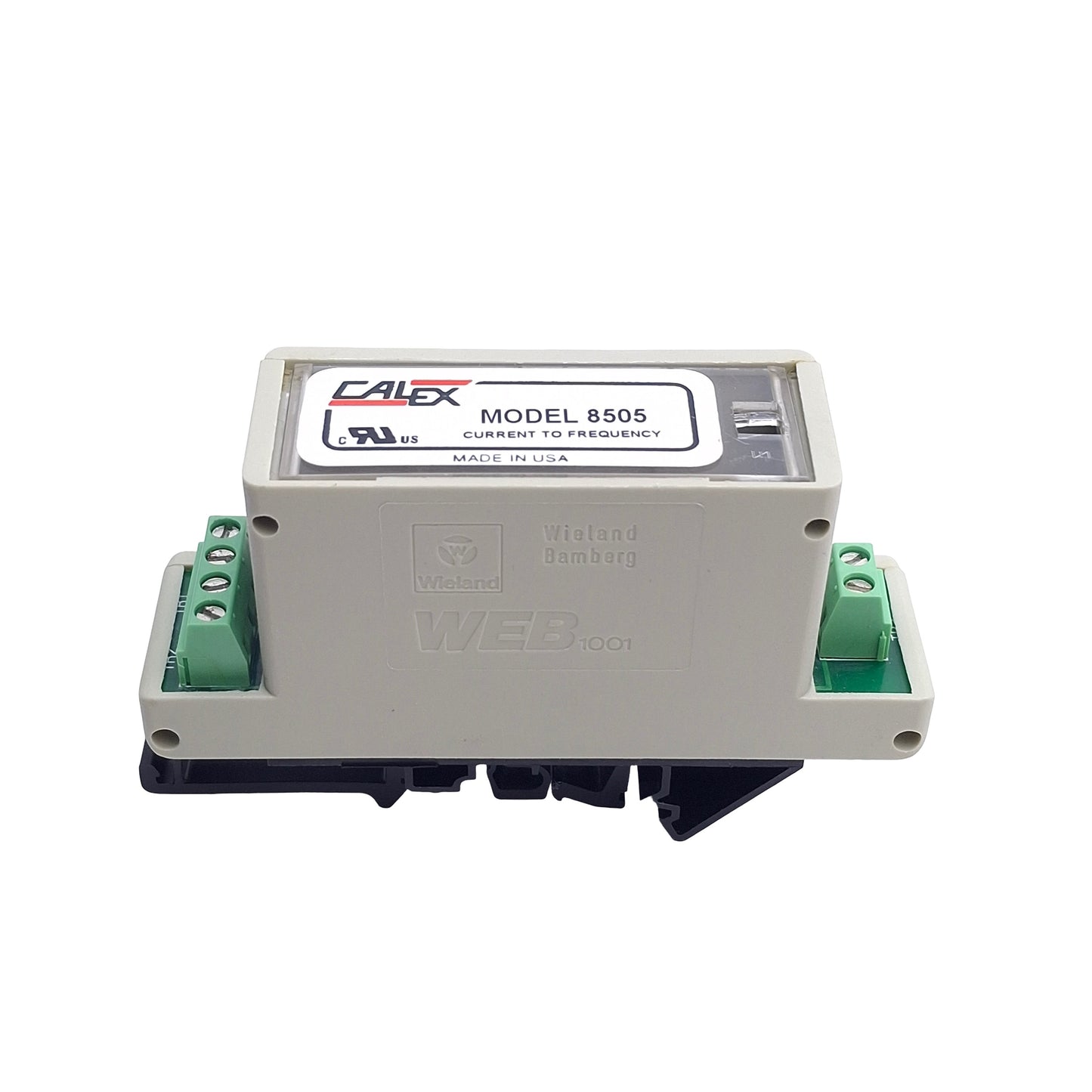 Used Calex Model 8505 Analog To Frequency Converter, 0-20mA to 0-5000Hz, 15-26VDC