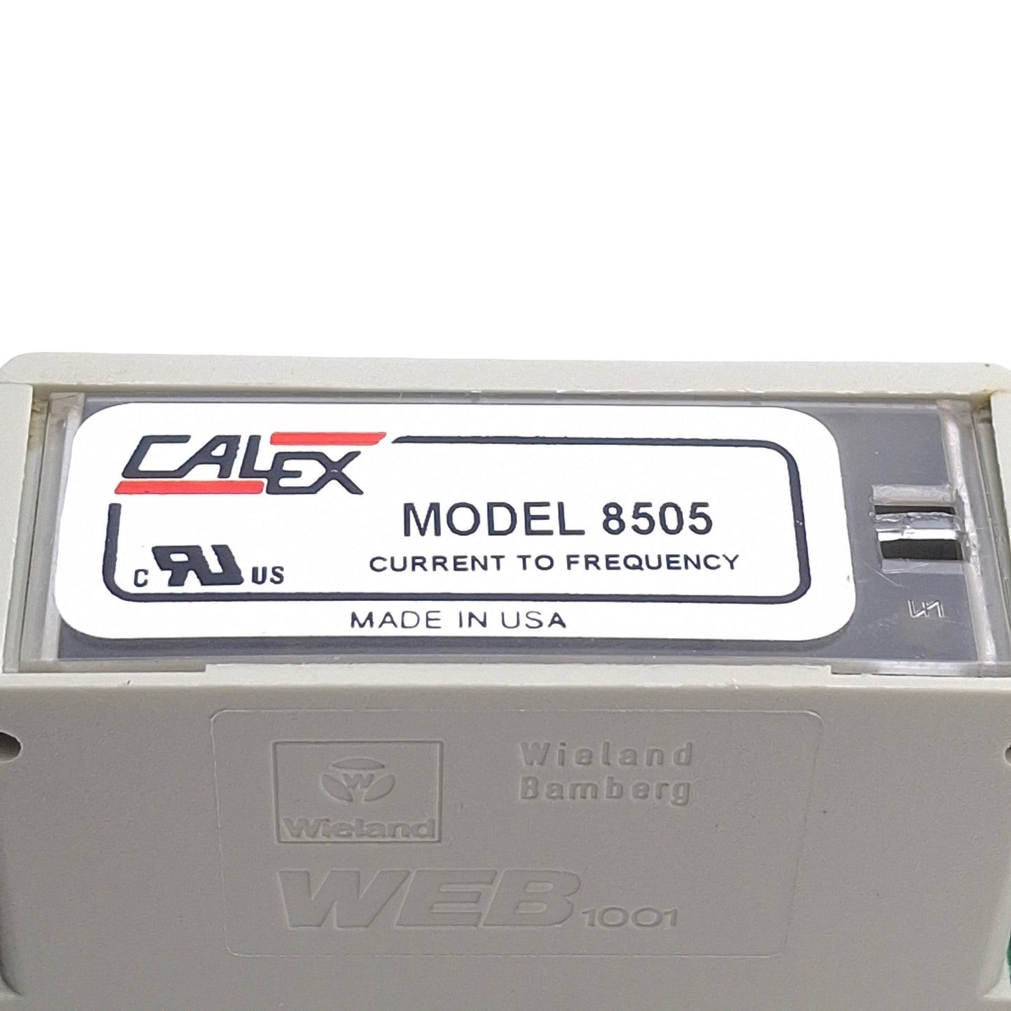 Used Calex Model 8505 Analog To Frequency Converter, 0-20mA to 0-5000Hz, 15-26VDC