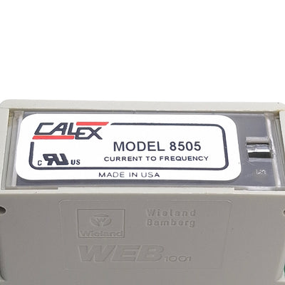 Used Calex Model 8505 Analog To Frequency Converter, 0-20mA to 0-5000Hz, 15-26VDC