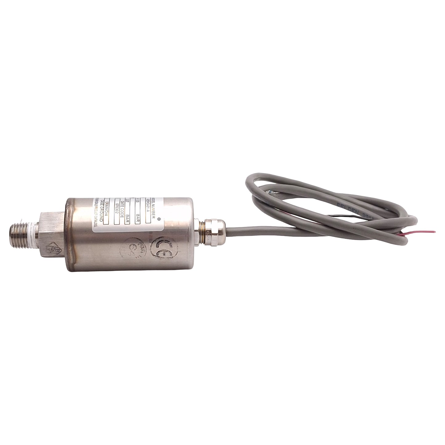 Used Barksdale 425H3-01-A Pressure Transducer, 0-15psia, 4-20mA Output, 12-30VDC