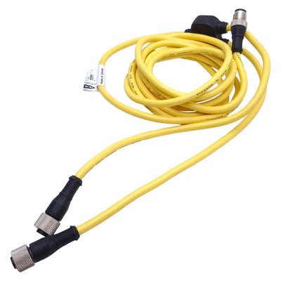 Used Banner CSB-M1288M128 QD Splitter Cable 8-pin M12 Male to Female, 9ft Length