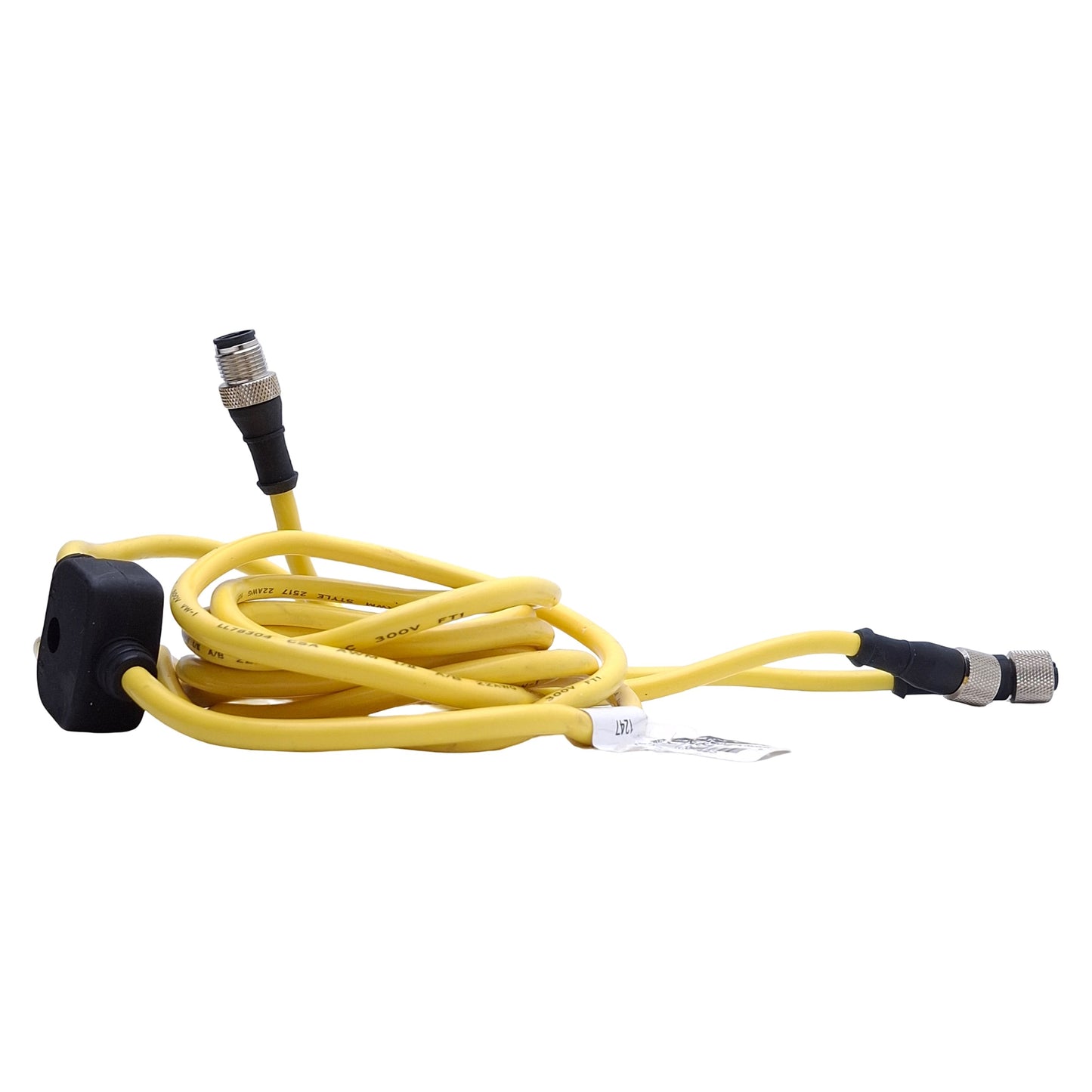 Used Banner CSB-M1288M128 QD Splitter Cable 8-pin M12 Male to Female, 9ft Length