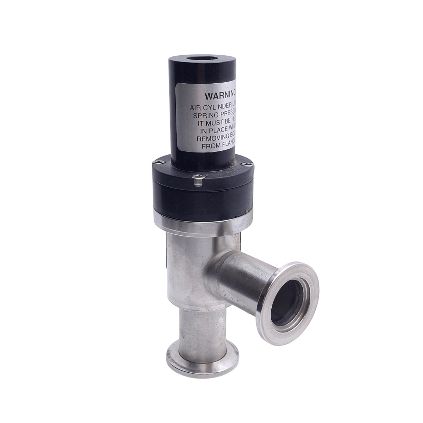 Used KeyHigh PSA-100-K-N Performance Series Vacuum Valve, 15L/s, 60-100psi, NW25