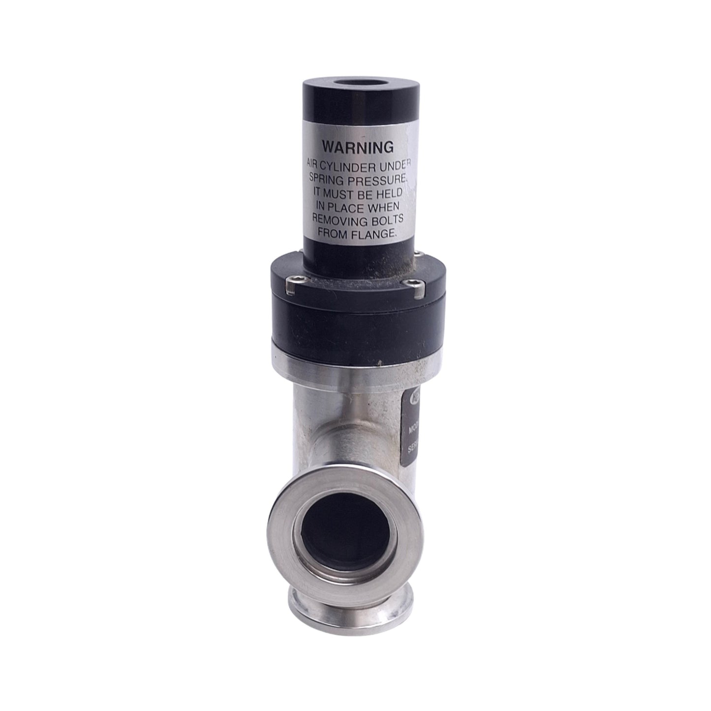 Used KeyHigh PSA-100-K-N Performance Series Vacuum Valve, 15L/s, 60-100psi, NW25