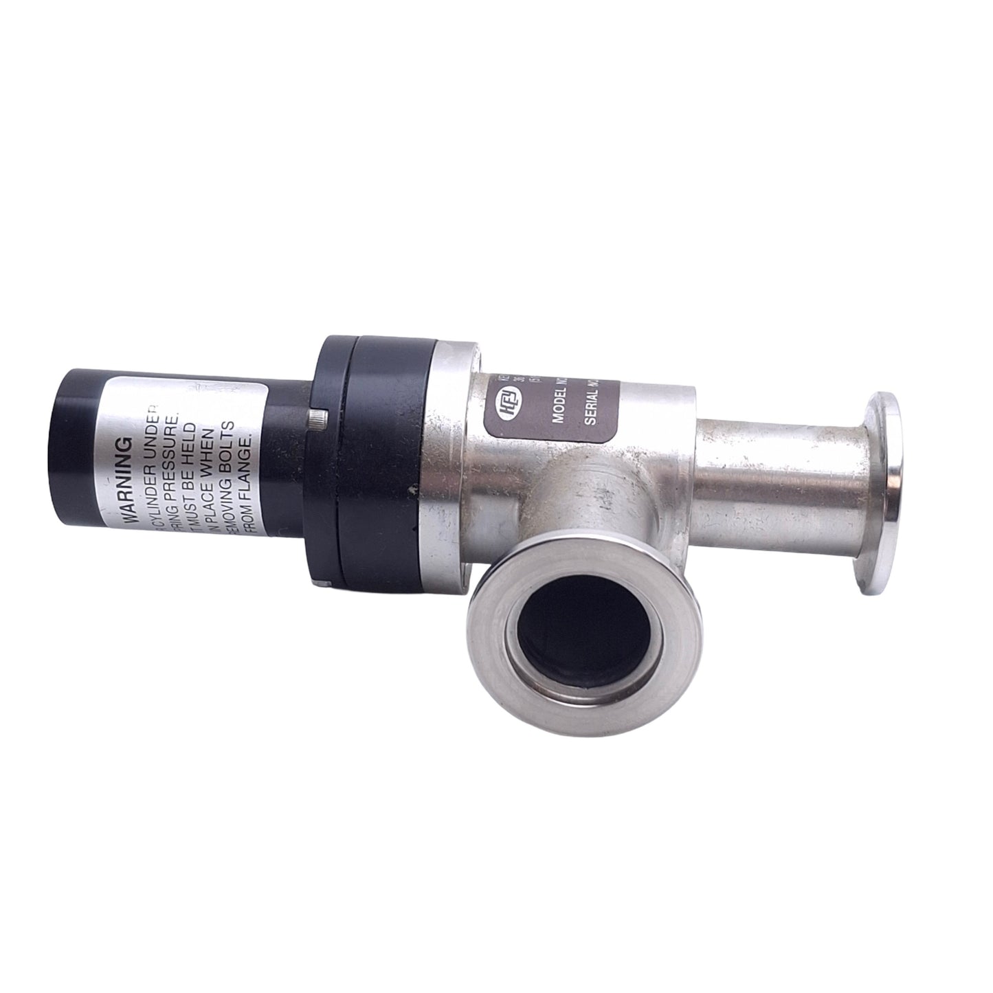 Used KeyHigh PSA-100-K-N Performance Series Vacuum Valve, 15L/s, 60-100psi, NW25