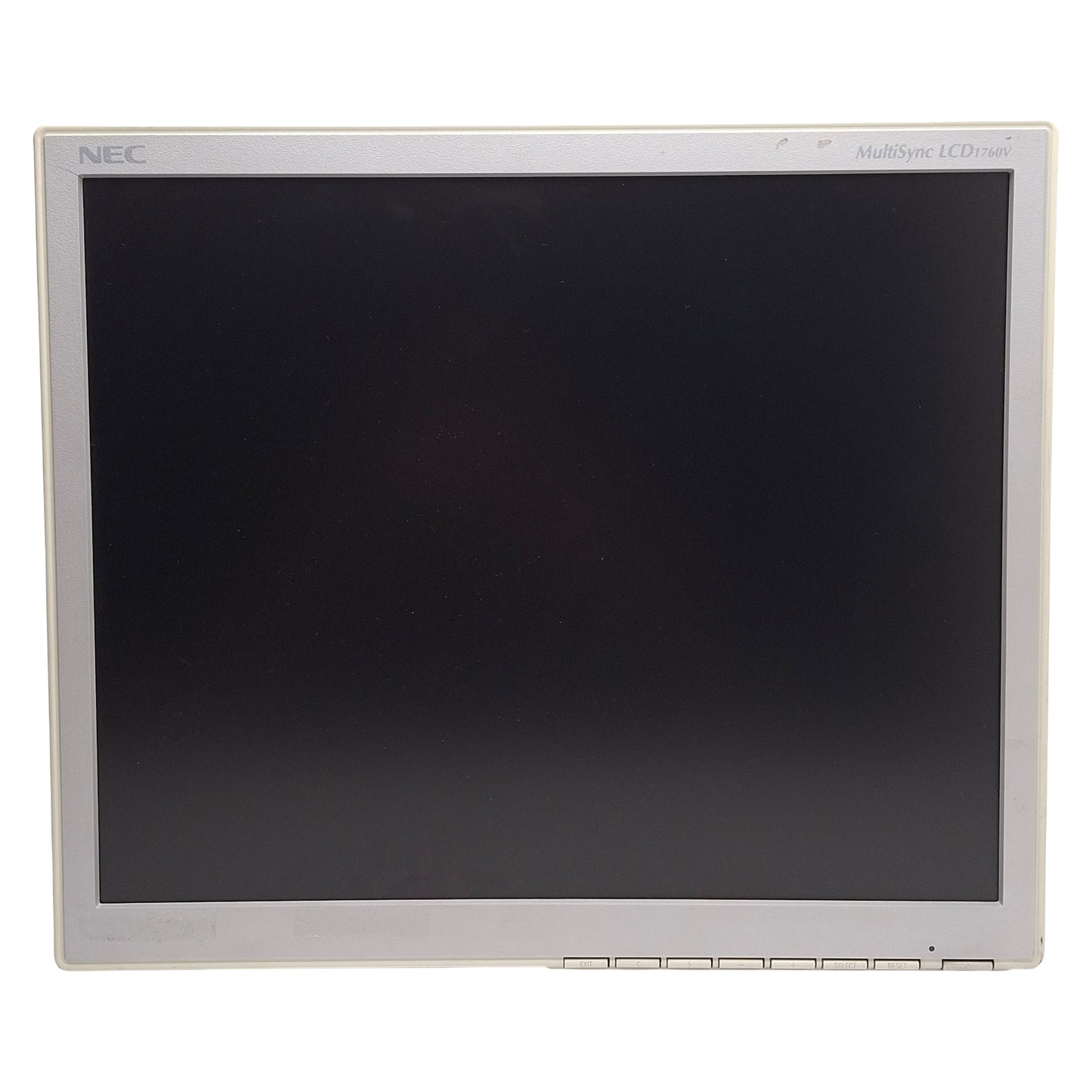Used NEC LCD1760V MultiSync LCD Monitor, 17in, 1280x1024, VGA, 100-240VAC, VESA 100mm