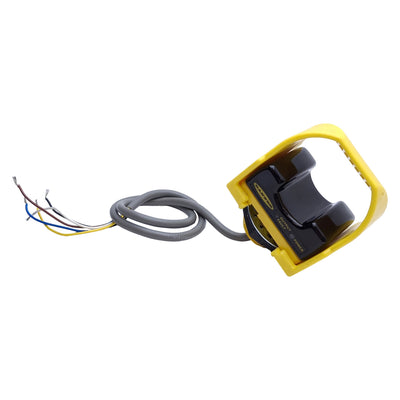 Used Banner STBVR81 Optical Touch Button Switch w/Guard, 20-30VAC/DC, 1.5ft Cable