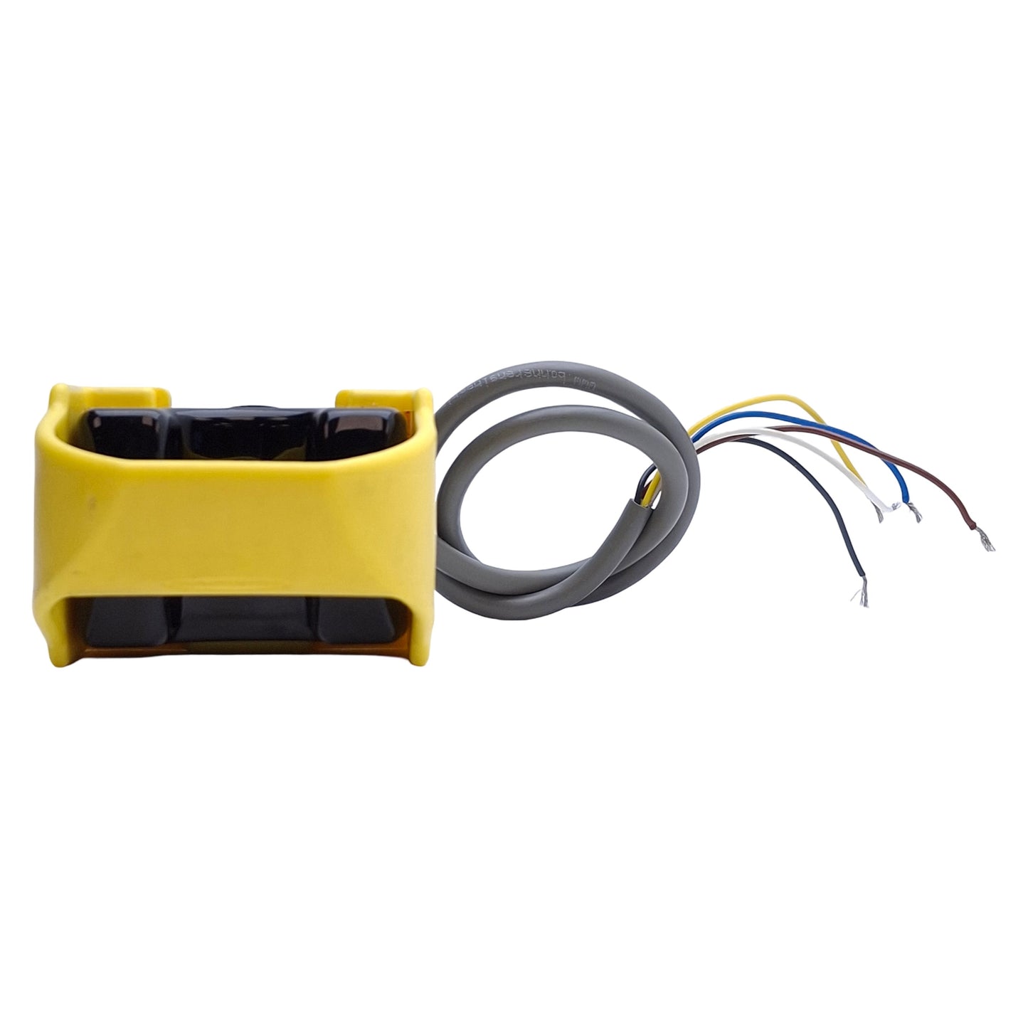 Used Banner STBVR81 Optical Touch Button Switch w/Guard, 20-30VAC/DC, 1.5ft Cable