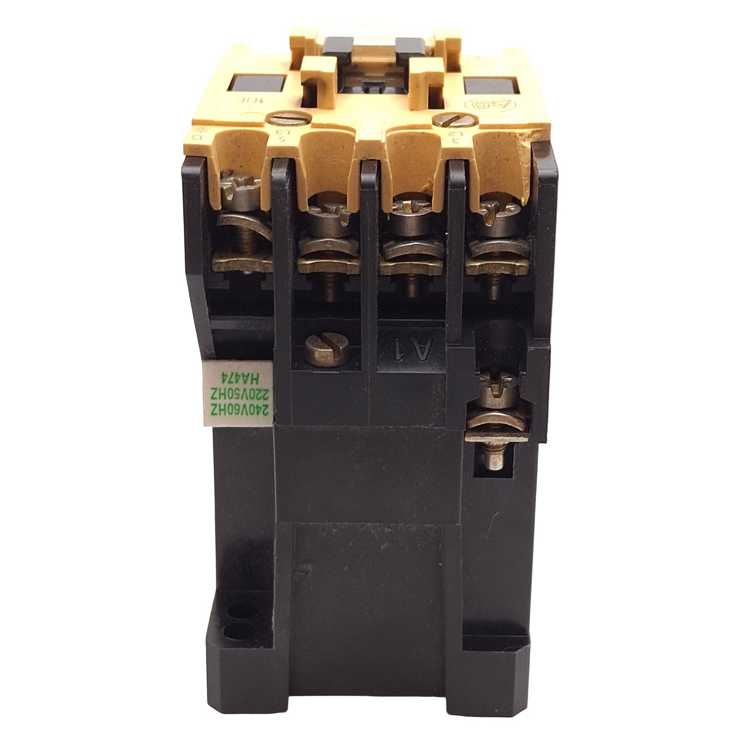 Used Allen Bradley 100-A09NA3 Contactor 3NO+1NO, 9A, 7.5HP @ 3Ø 575VAC, 240VAC Coil