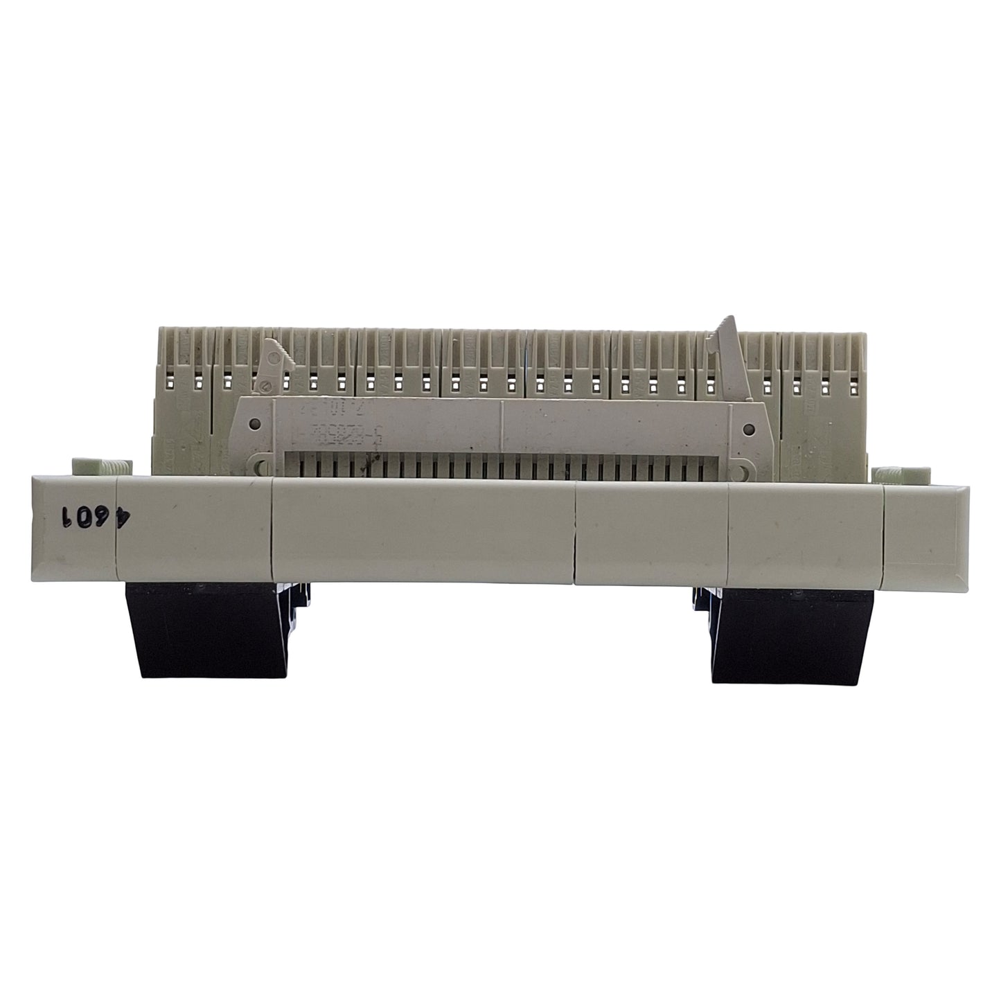 Used Wieland Electric 87.210.2210.3 Breakout Board 50-Pin Male, 60VAC/70VDC, DIN Rail