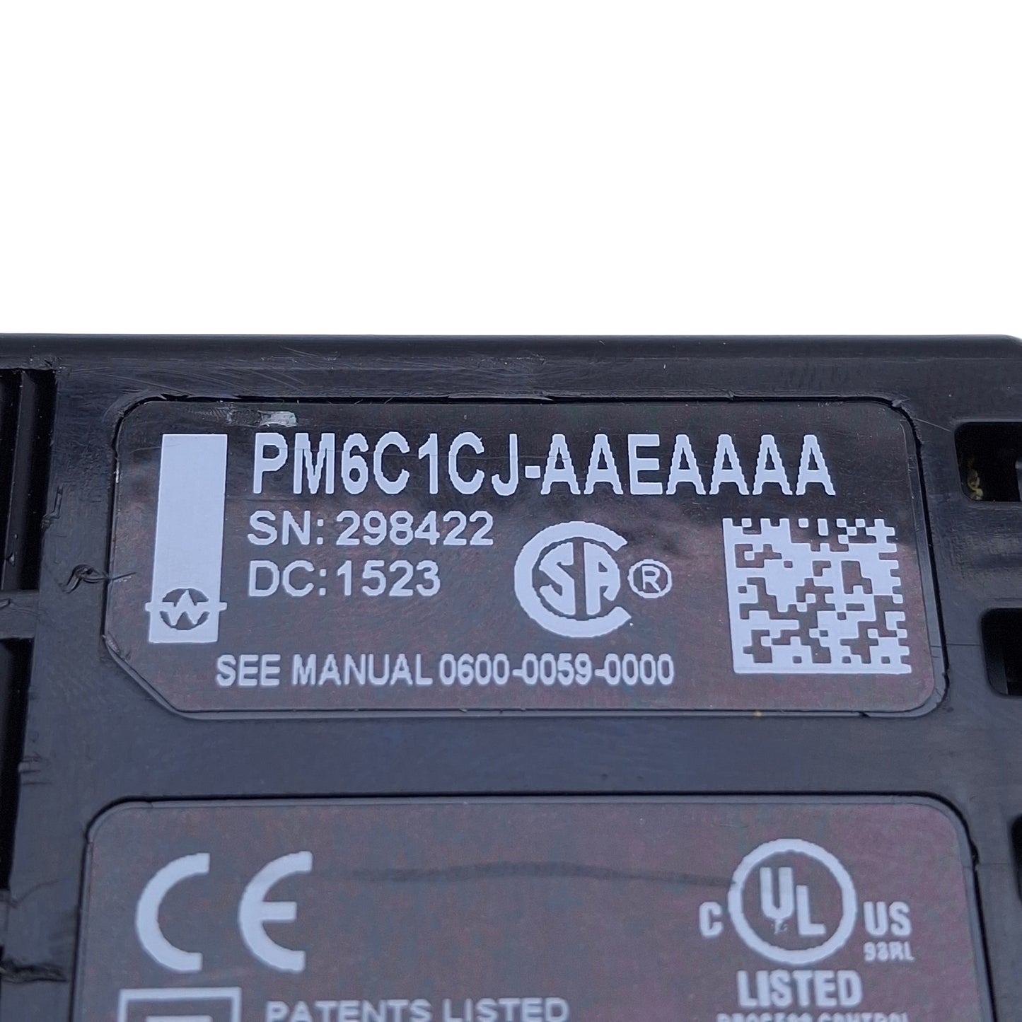 Used Watlow PM6C1CJ-AAEAAAA EZ-Zone PID Controller 100-240VAC, 1/16 DIN Mount