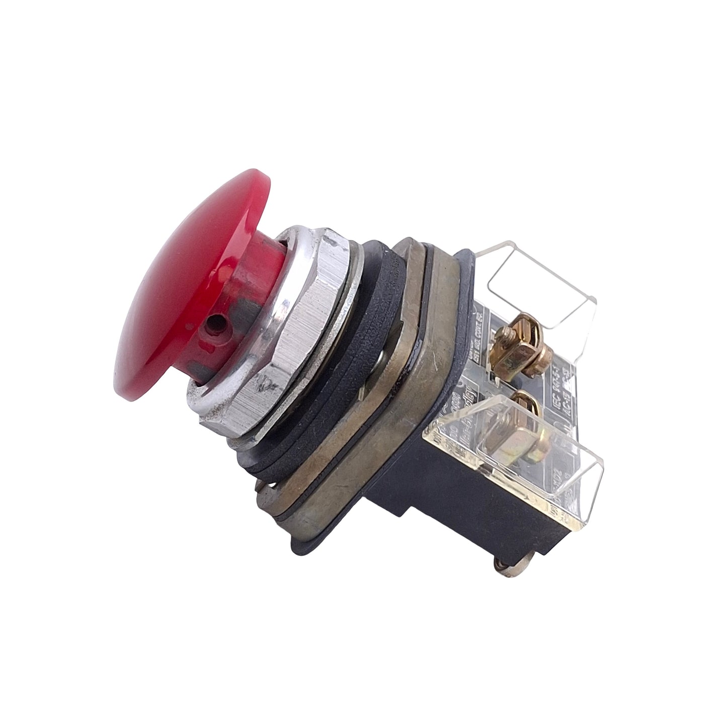Used Allen Bradley 800T-D6D2 PushButton Switch, Momentary, 30mm, 1NC, 600VAC 10A Max