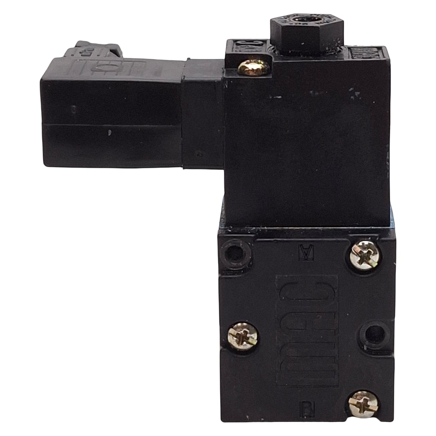 Used Mac 45A-AA1-DAAJ-2KA Solenoid Valve, 4/2-Way, Vac-120psi, 1/8in NPT, 120VAC Coil