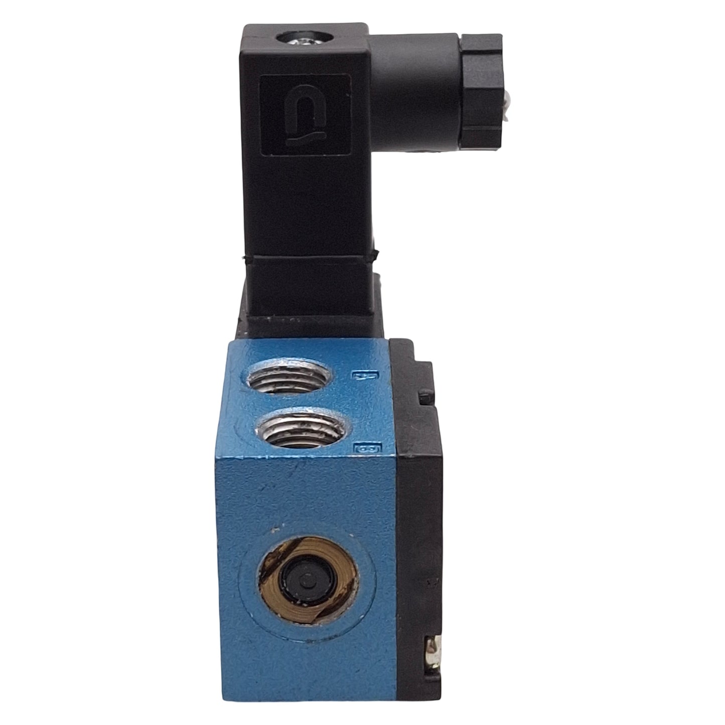 Used Mac 45A-AA1-DAAJ-1KA Solenoid Valve, 4/2-Way, Vac-120psi, 1/8in NPT, 120VAC Coil