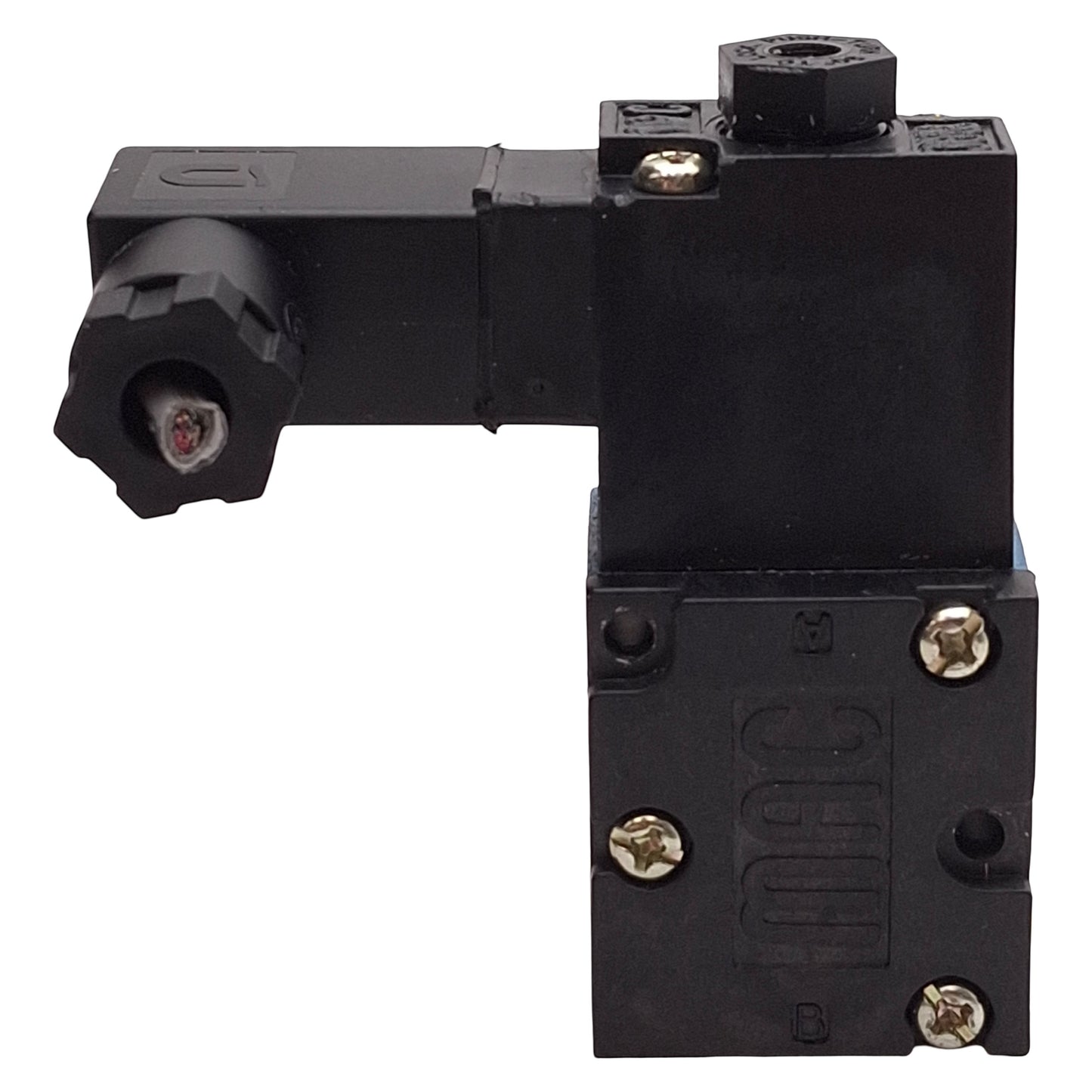 Used Mac 45A-AA1-DAAJ-1KA Solenoid Valve, 4/2-Way, Vac-120psi, 1/8in NPT, 120VAC Coil