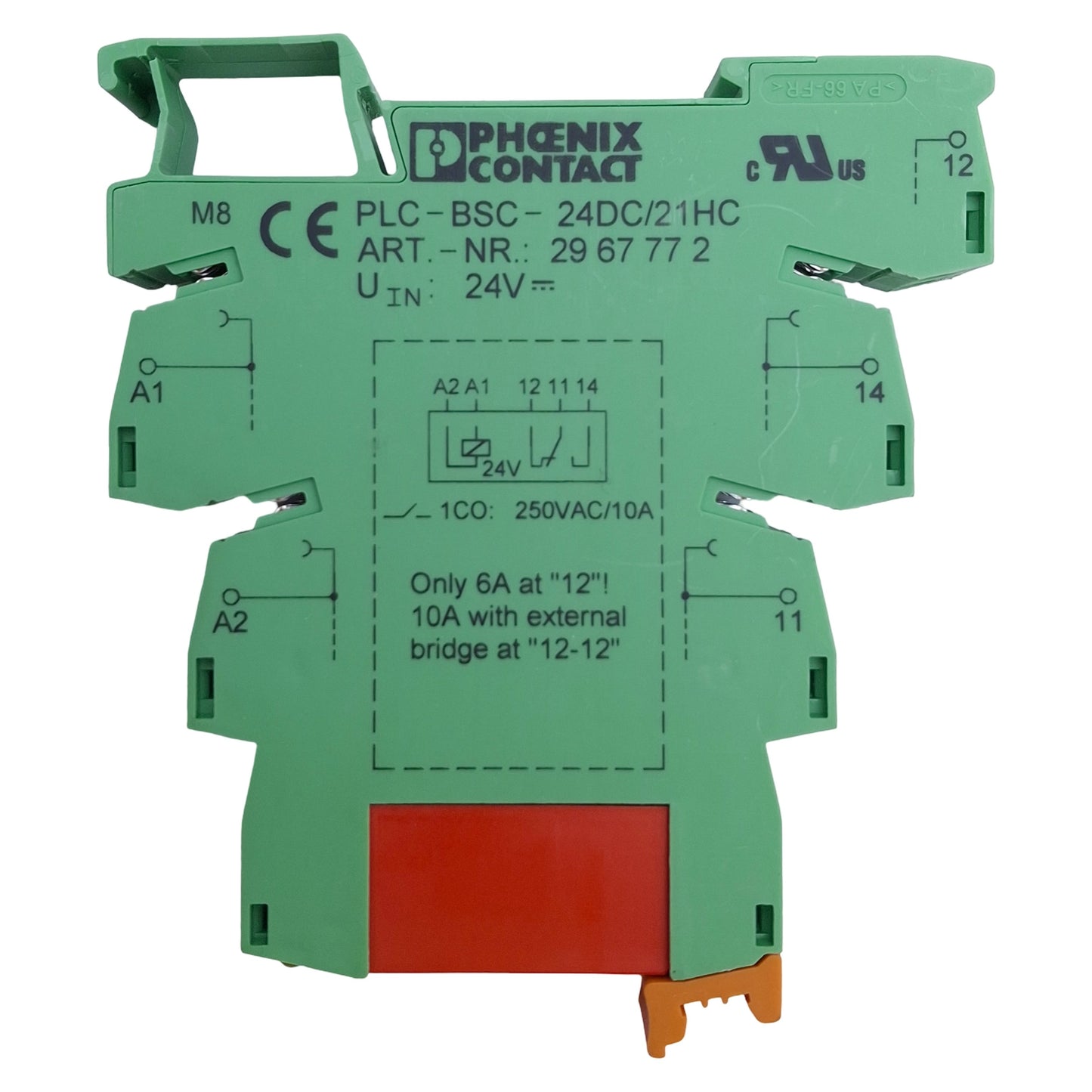Used Lot of 3 Phoenix Contact 2967772 Solid-State Relay Module 1CO, 24VDC, 250VAC Out